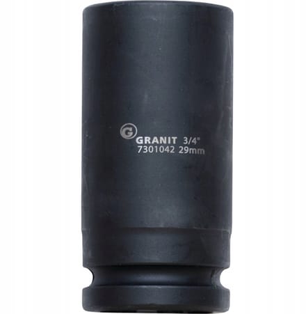 Slagdoppen 3/4", 29mm, 6-kant, lang