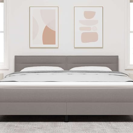 vidaXL Hoofdbord Taupe 180 cm Stof