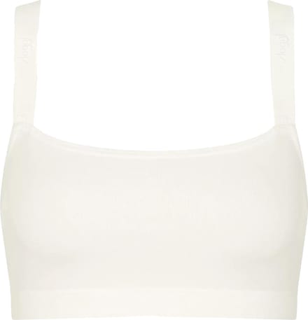 sloggi GO Casual Top Dames Beha - SILK WHITE - Maat XL