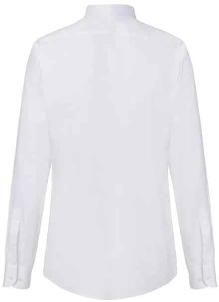 Hackett Poplin Classic Dc Overhemd Met Lange Mouwen Wit XL-2XL Man