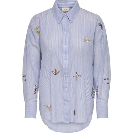 Jacqueline de Yong Jdypaige ls loose emb. shirt wvn dessin