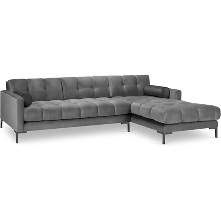 Hoekbank Bali rechts velvet | Cosmopolitan Design