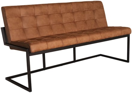 Eetkamerbank 160cm Vito bruin microvezel eetbank