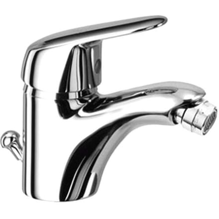 Herzbach KAPPA bidet single-hole mixer with pop-up waste 50.113600.1.01