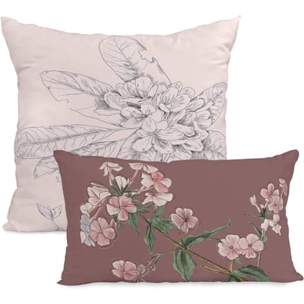 Set van 2 kussenhoezen Blooming | Happy Friday