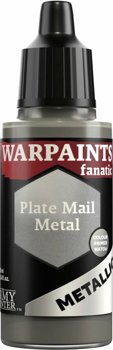 The Army Painter Warpaints Fanatic Metallic: Plate Mail Metal Verf op waterbasis 1 stuk(s)