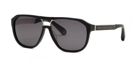 Philipp Plein SPP118M Nero sabbiato/opaco 60/12/145 MAN Zonnebrillen