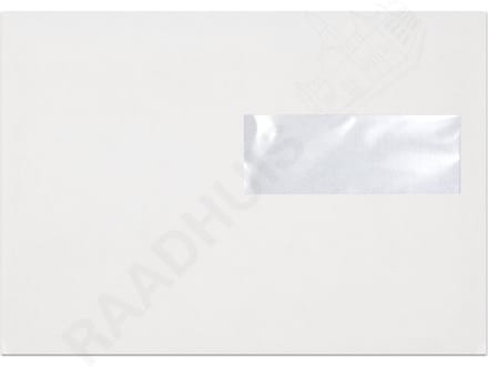 Raadhuis dienstenvelop EA5 - 156x220mm - venster rechts - met plakstrip - wit - 500 stuks - envelop