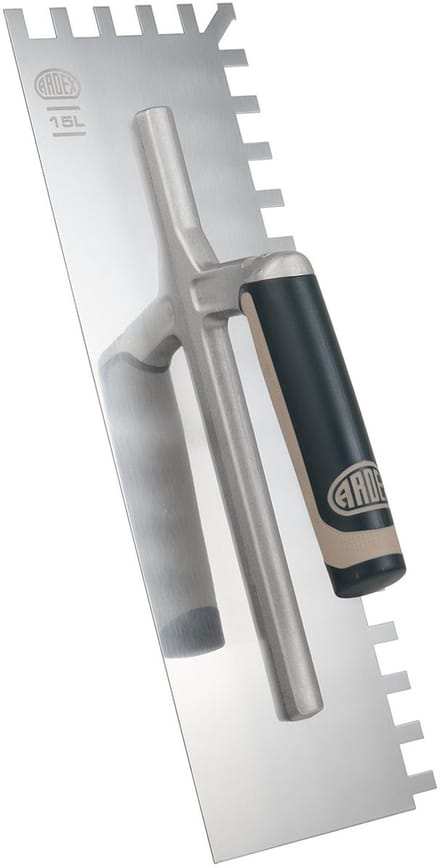 Ardex lijmspaan 15 mm RVS 40 cm