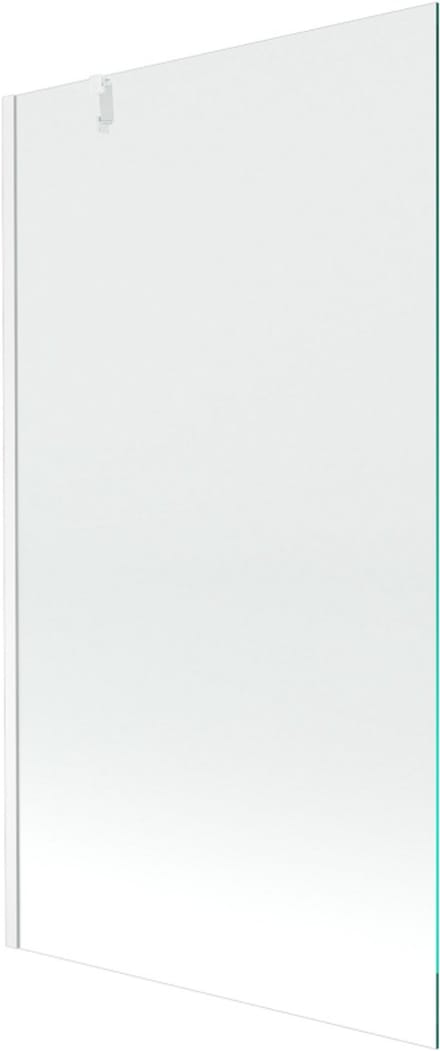 Mexen Next badwand partition 1-delig 90 x 150 , transparant, wit - 895-090-000-00-00-20