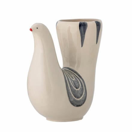 Bloomingville - Trudy Vase White Stoneware (82060891)
