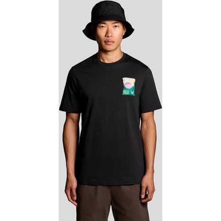 Geborduurde Graphic Crew Neck T-shirt