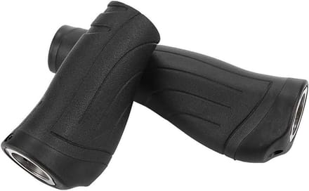 Fiets Handvatten - Stuur Handvatten - Comfortabel Fietsen - Antislip Patroon - Set van 2 - Zwart