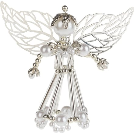 Parelmoeren engel knutselkit "Filigrane angel"