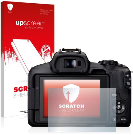 upscreen - Screenprotector voor Canon EOS R50 - Folie Beschermfolie transparant