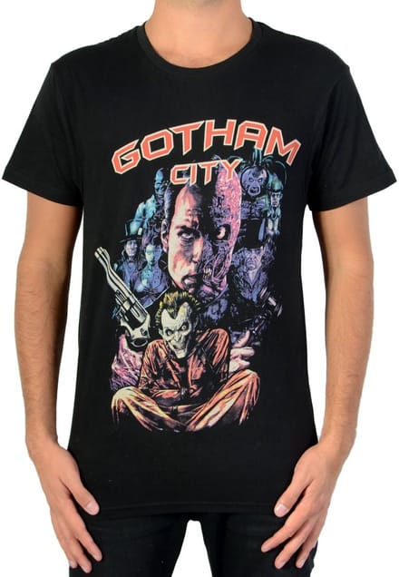 Gotham T-shirt, zwart