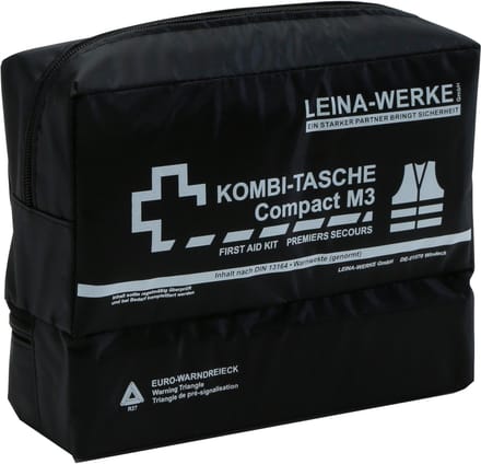 Leina Auto Universeeltas Compact M3, Inhoud volgens DIN 13164, zwart