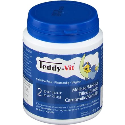Teddy-Vit Melissa + Linde + Kamille 50 Beertjes