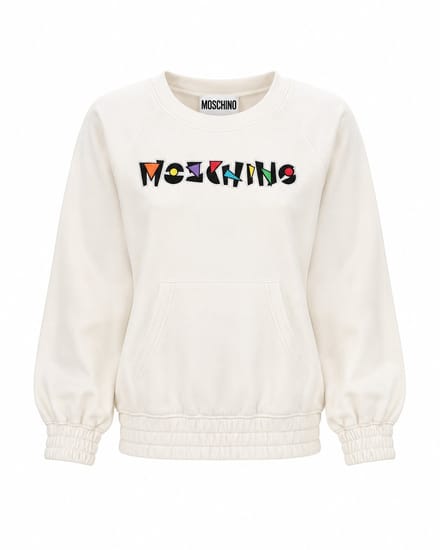 Moschino - Sweater - Wit - 42