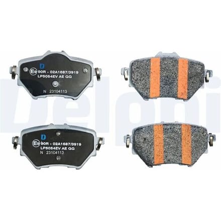 Remblokset, schijfrem DELPHI LP5054EV