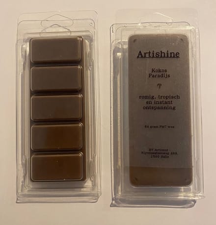 ArtiShine - Waxmelts - Kokos Paradijs (5melts - 84 gr !)