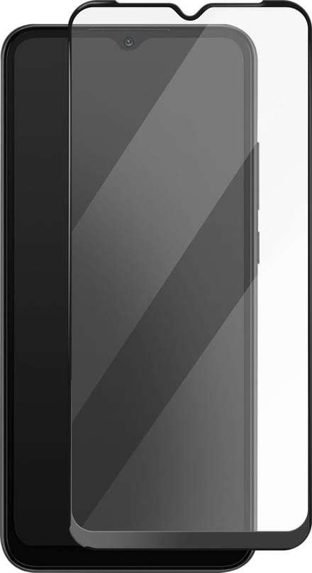 Bigben Connected, Screenprotector geschikt voor Xiaomi Redmi 9C / 9A - Tempered Glass 9H & 2.5D, Transparant zwart