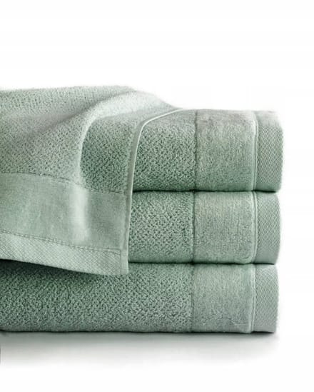 Vito Handdoek Lichtgroen Katoen 30x50 cm 550 g/m²