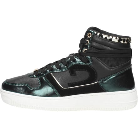 Cruyff Campo High Lux Hoge sneakers - Dames - Zwart - Maat 36