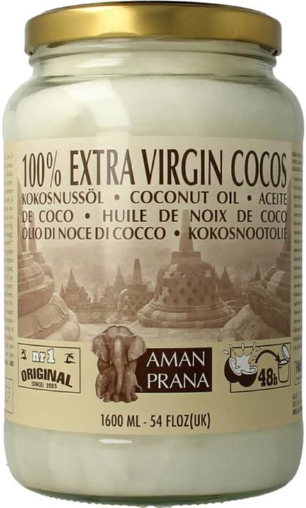 Amanprana Kokosnootolie bio 1600 Milliliter
