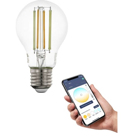EGLO connect.z  Smart LED Lamp - E27 - Ø 6 cm - Instelbaar wit licht - Dimbaar - Zigbee