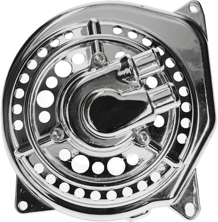 Waterpomp deksel STR8 Racing Minarelli Horizontaal Chroom