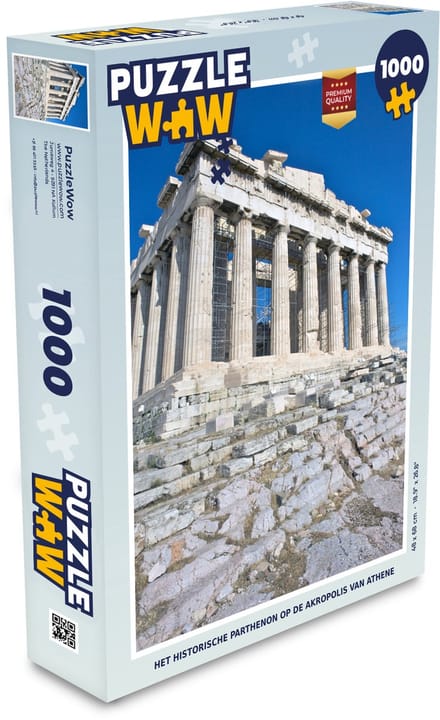 Puzzel Het historische Parthenon op de Akropolis van Athene - Legpuzzel - Puzzel 1000 stukjes volwassenen