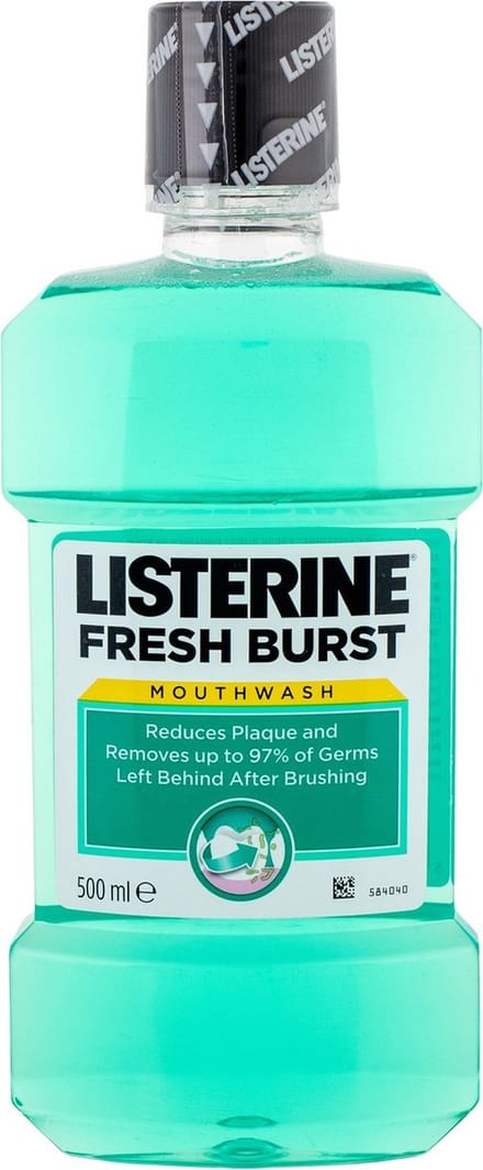 Listerine - Mondwater - Fresh Burst - Sterk Gebit - Mondspoeling - 500ml