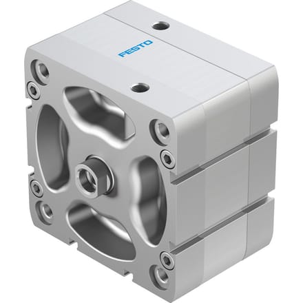 Festo Compacte Cilinder 100mm Boring 10mm Slag ISO 21287 Dubbelwerkend - 536384 - P2BQE