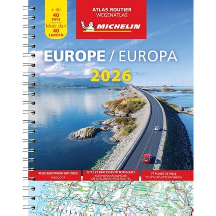 Michelin Atlas Europa 2026 - Michelin Atlassen