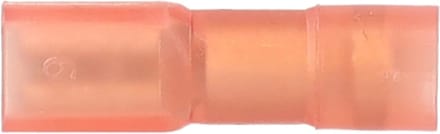 Cimco volledig geïsoleerde vlakstekerhuls 2,8x0,5mm voor 0,5-1mm² - rood per 100 stuks (180241)