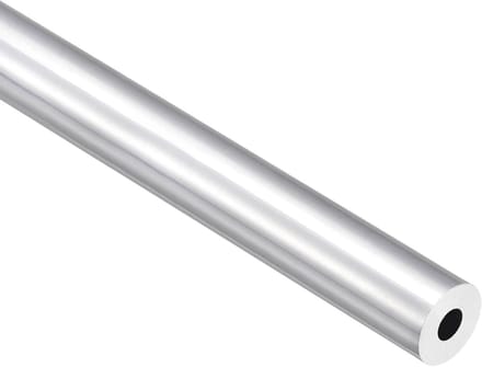 Aluminium ronde buis 18mm OD x 7mm ID, 300mm lengte voor machinebouw, constructie en DIY projecten