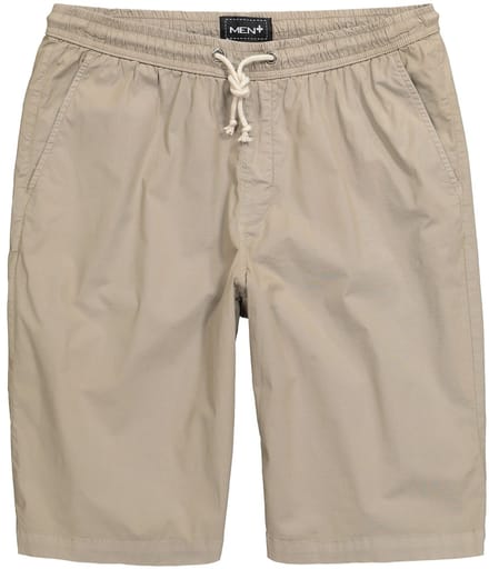 Men Plus - Heren - bermuda FLEXLASTIC® elastische tailleband tot 8XL - Zand - Maat L
