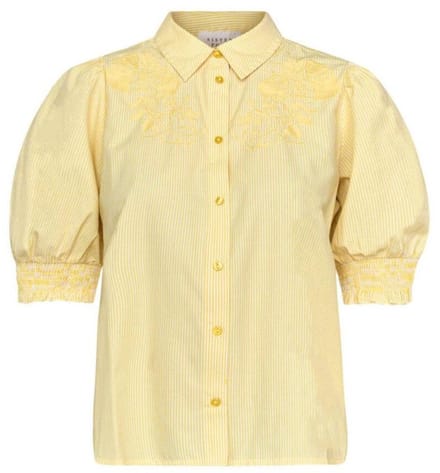 SisterS point Blouse Isola Ss17 20056 Yellowstripes Dames Maat - S
