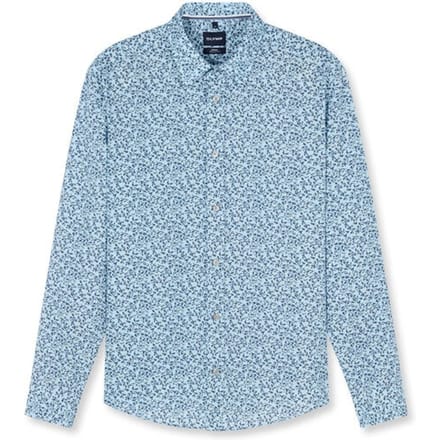 OLYMP Casual Overhemd, Regular Fit, Kent, Bleu