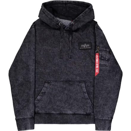 Sweatshirt met capuchon met print op de achterkant Alpha Industries Vintage