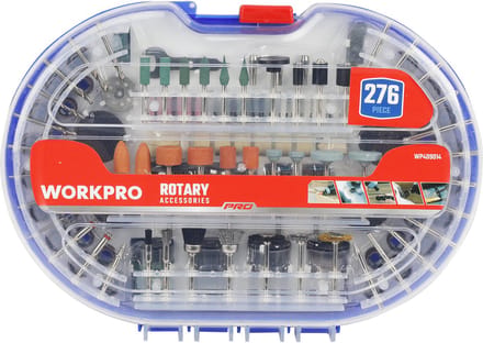 WORKPRO WP409014 Accessoireset 276-delig – Voor Multitools - Schuren, Snijden, Slijpen & Polijsten
