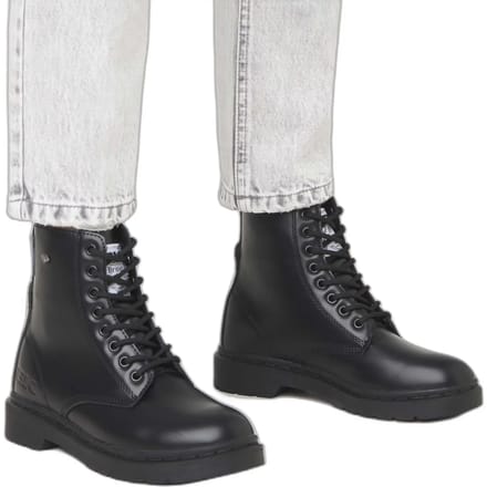 British Knights - Blake Dames Veter Boot - Maat 40 - Zwart - Vrouwen Schoenen