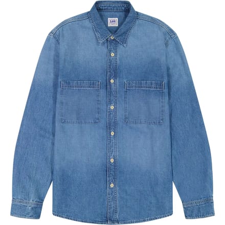 Lee Workwear 2.0 Overhemd Met Lange Mouwen Blauw 2XL Man