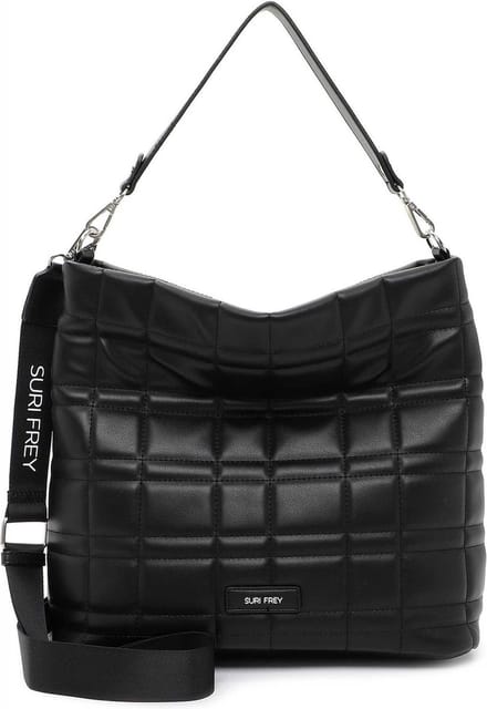 SURI FREY Schoudertas Hilary Hobo Bag Black Zwart