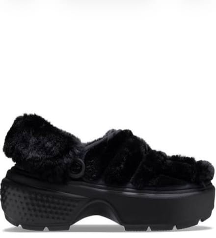 Crocs Lined Quilted Clog Zwart Maat 37/38 M5/W7