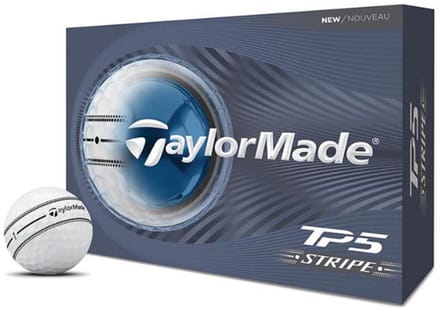 Taylormade TP5 Stripe Golfballen Wit 2026