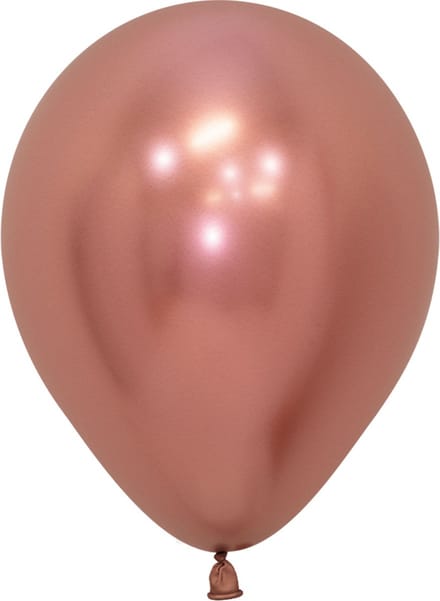 Sempertex - latex ballonnen - reflex rose gold - 968 - 50 ballonnen - 5 inch