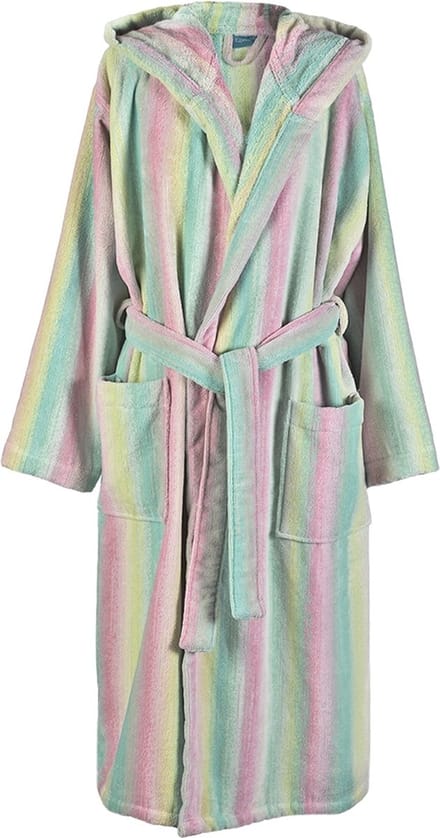 Elaiva badjas met capuchon Smoky Mountain Jade - Maat S