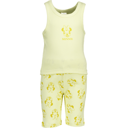 Minnie Mouse Kledingset top en short - Geel Geel 122/128
